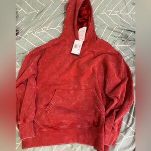 Nike Jordan women’s Red Hooded Sweatshirt XS nwt